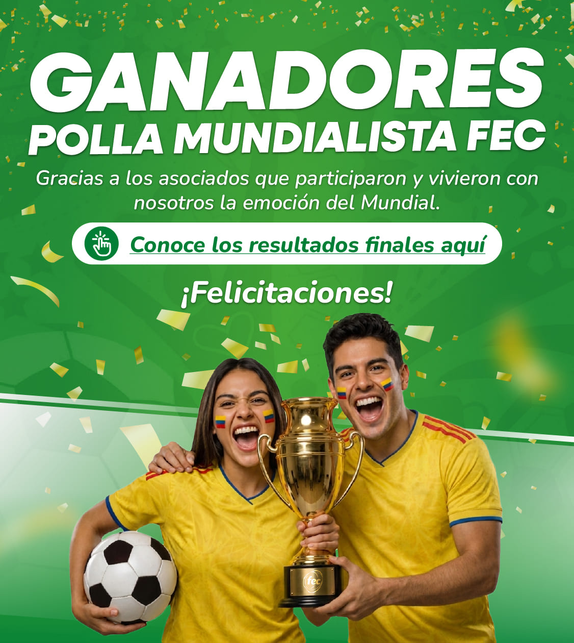 Ganadores Polla Mundialista FEC